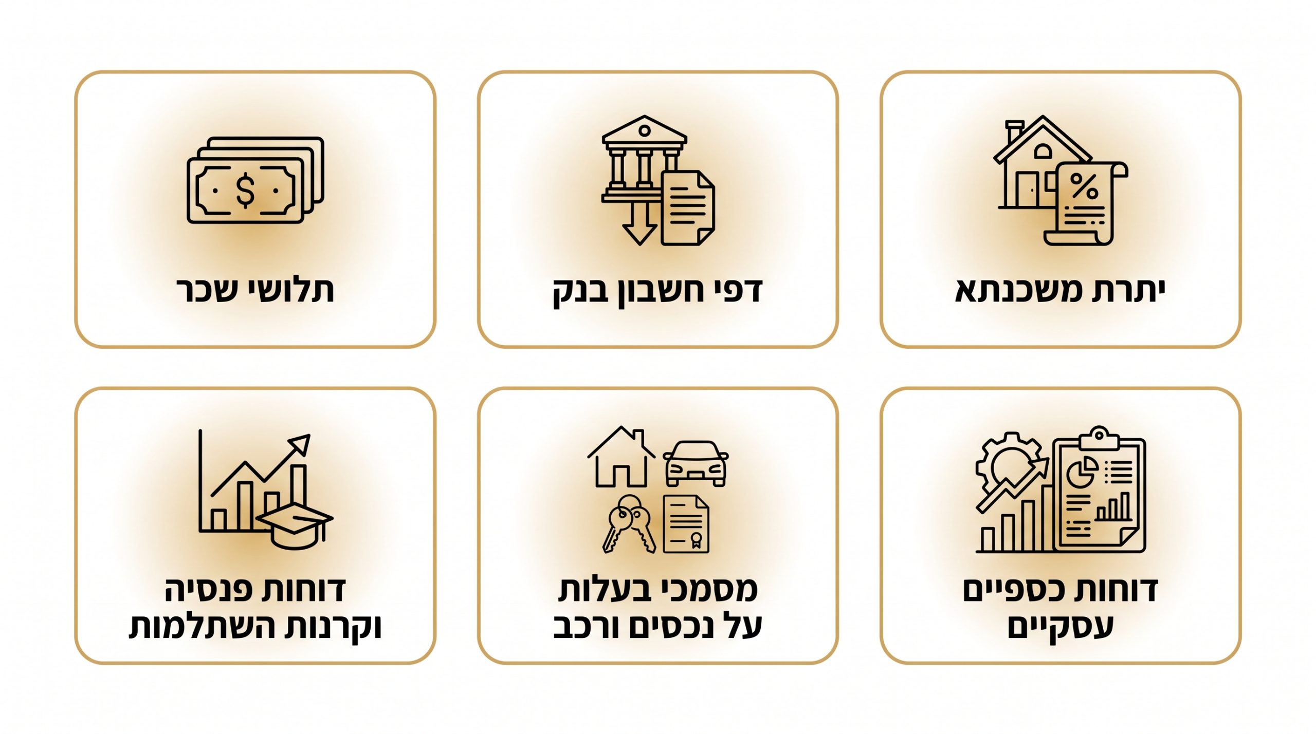 מסמכים ותיעוד מוכנים לקראת הליך גירושין
