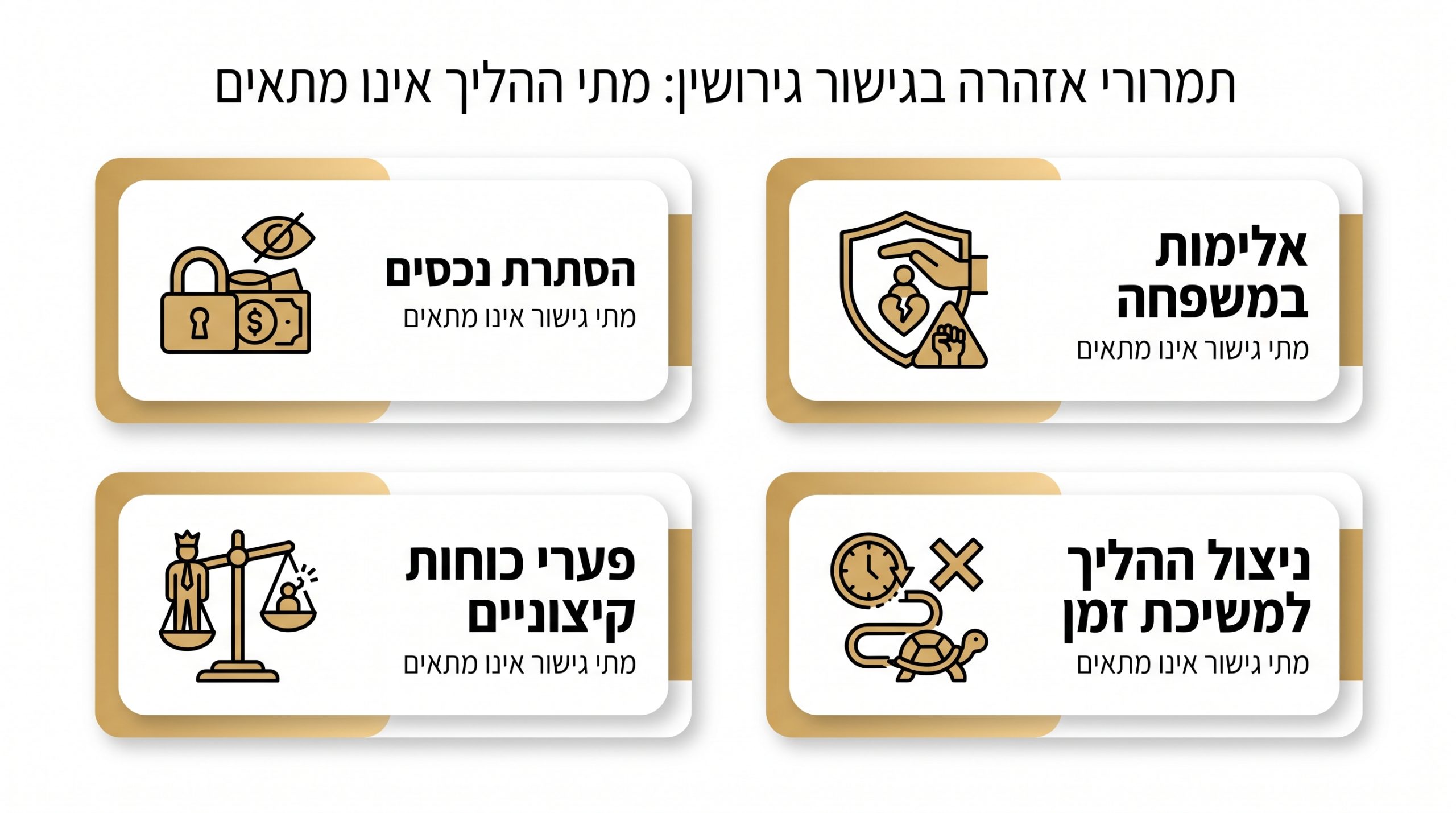 בני זוג יושבים משני צדי השולחן בפגישה מתוחה