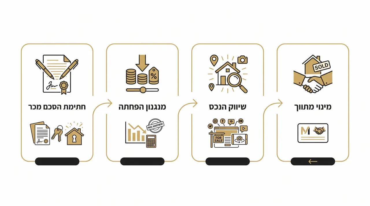 מנגנון מכירת דירה פרקטי שלב אחר שלב